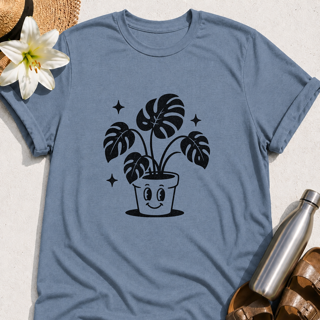 Retro Monstera T-Shirt