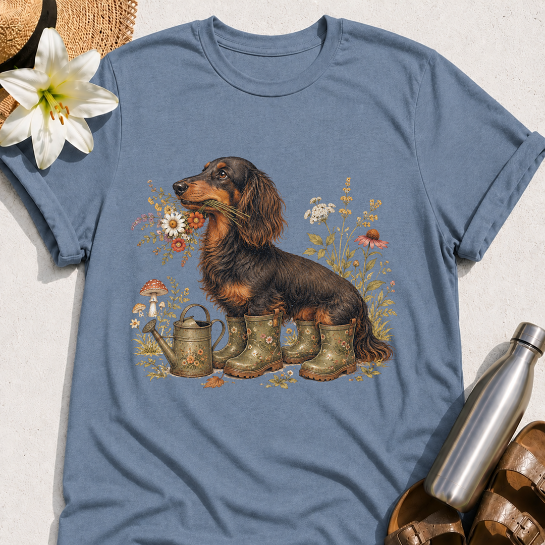 Dachshund Garden T-Shirt