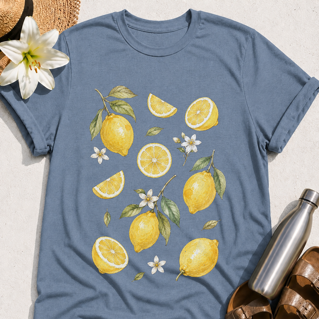 Lemon & Floral T-Shirt