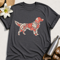 Floral Retriever T-Shirt