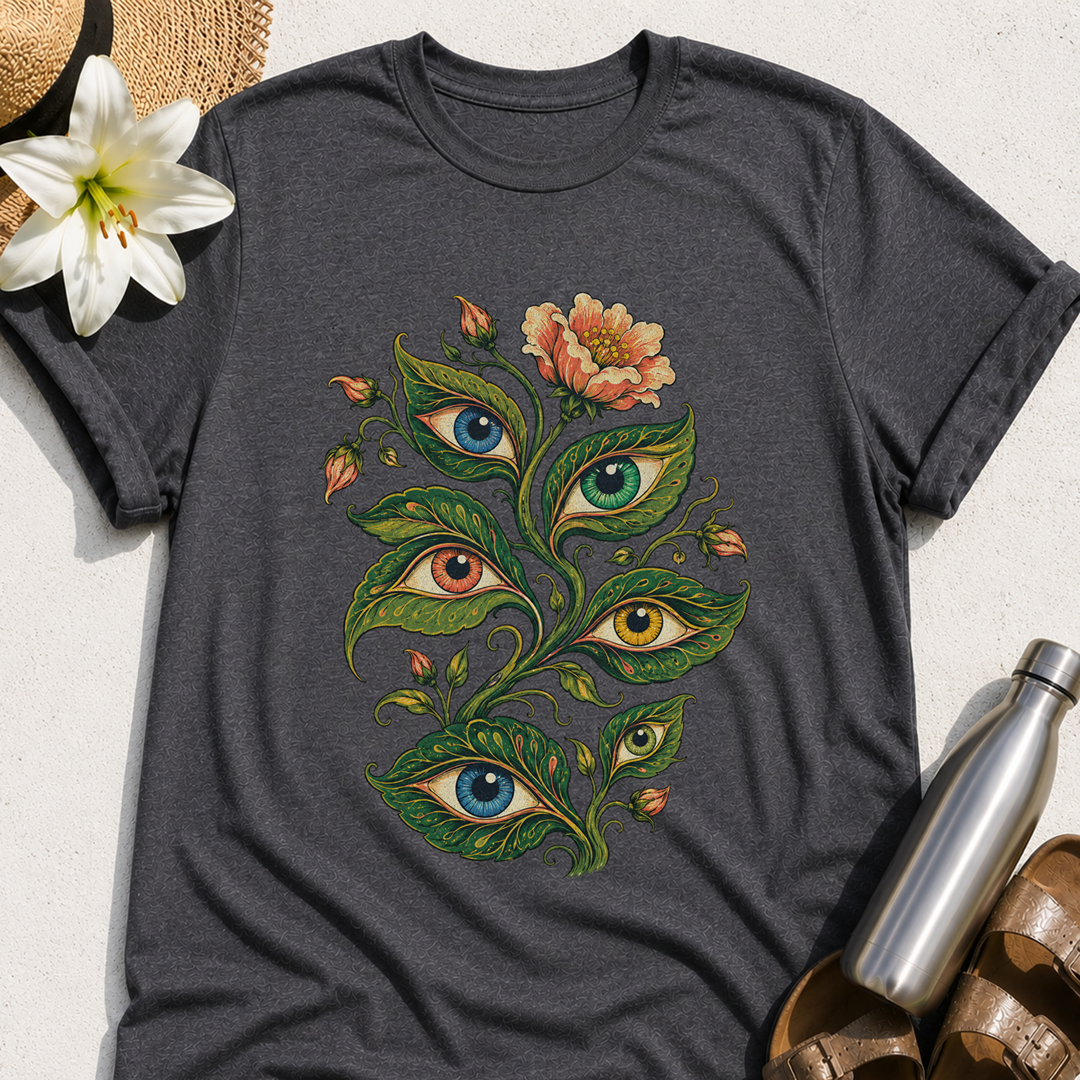Colorful Leaf Eyes T-Shirt