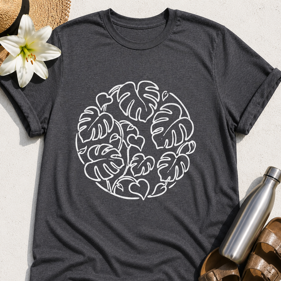 Monstera Circle T-Shirt