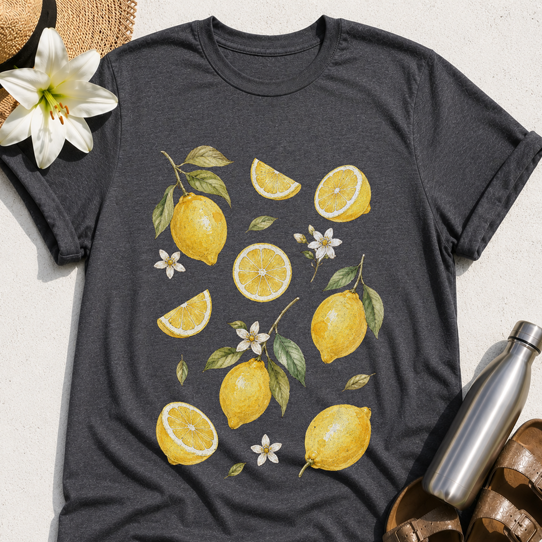 Lemon & Floral T-Shirt
