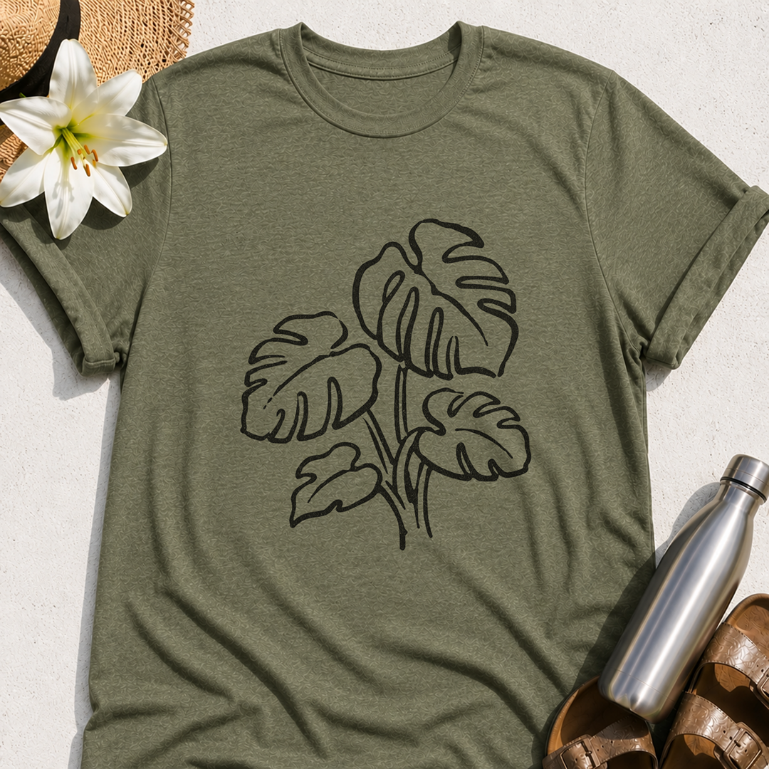 Monstera Plant T-Shirt