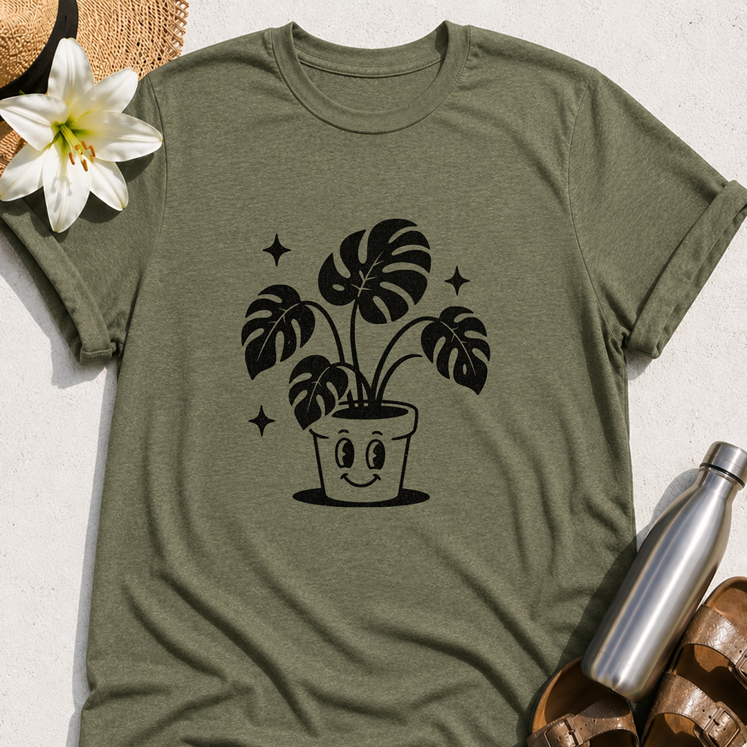 Retro Monstera T-Shirt