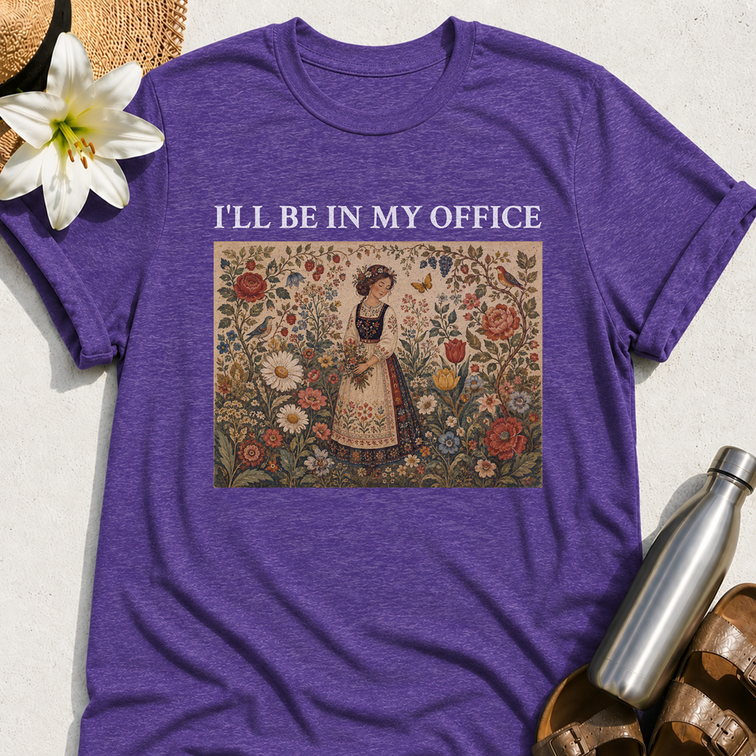 I'll Be In My Office Painting T-Shirt