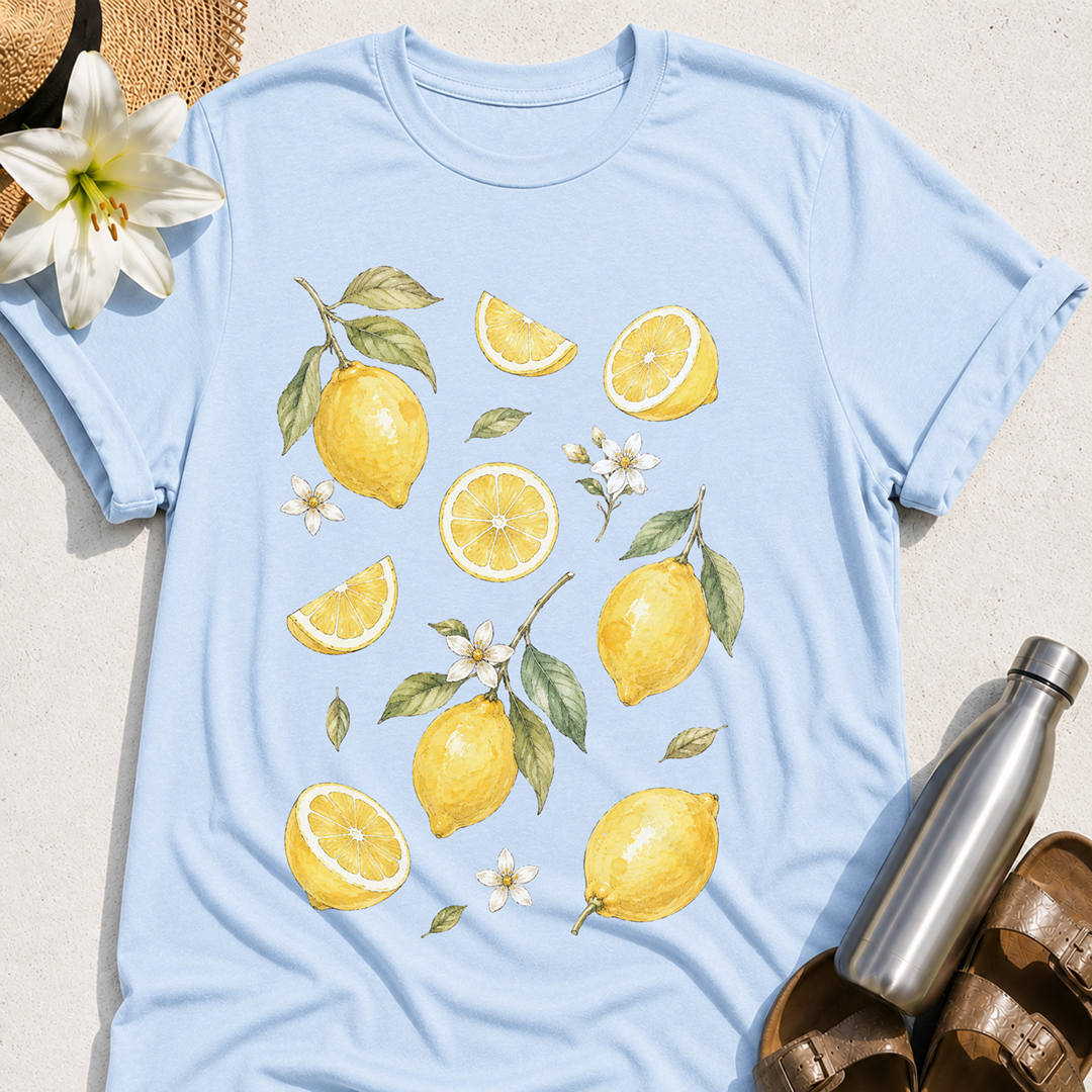 Lemon & Floral T-Shirt