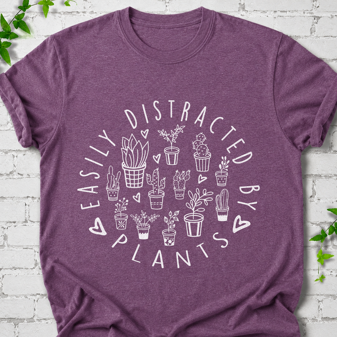 Easily Distracted By Plants T-Shirt