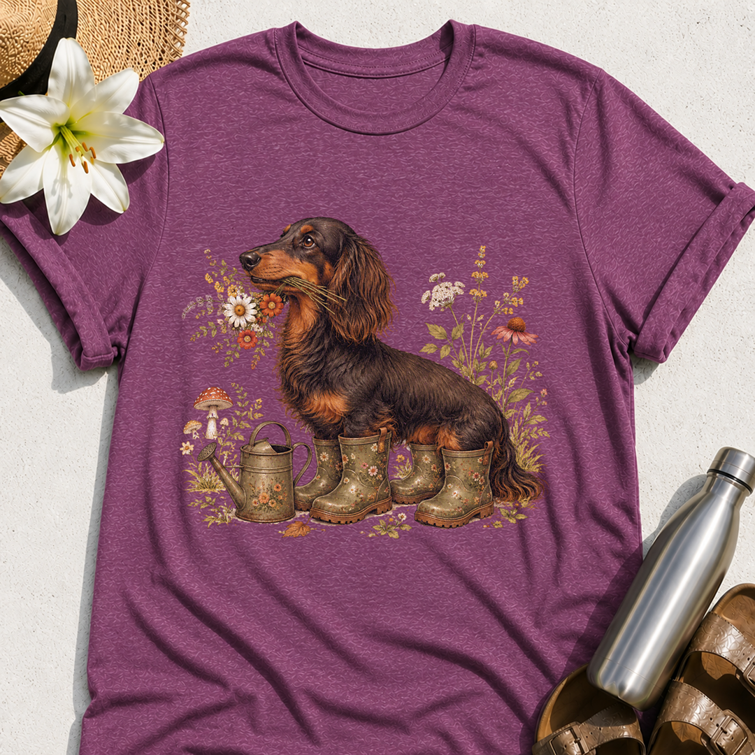 Dachshund Garden T-Shirt