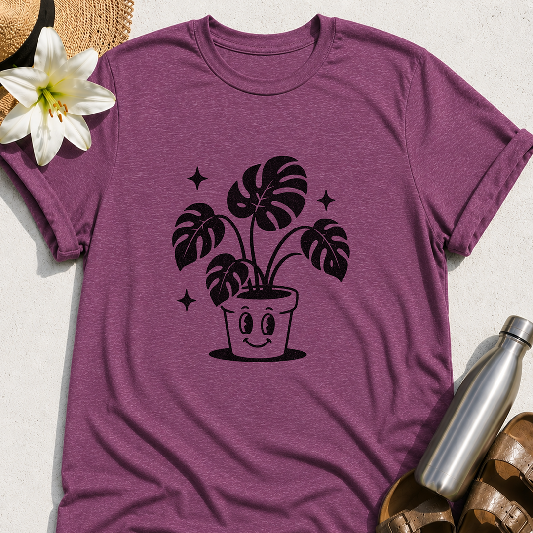 Retro Monstera T-Shirt