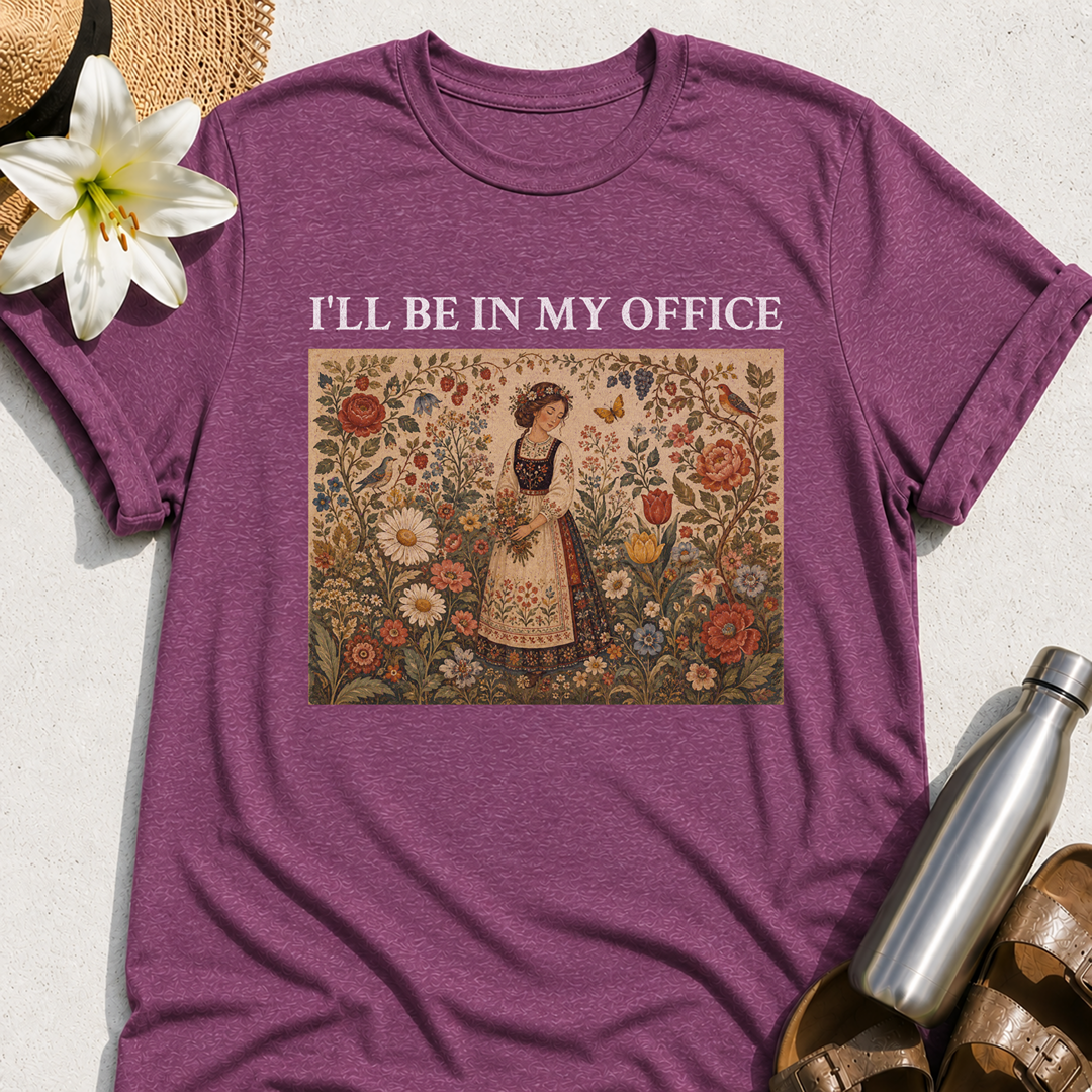 I'll Be In My Office Painting T-Shirt