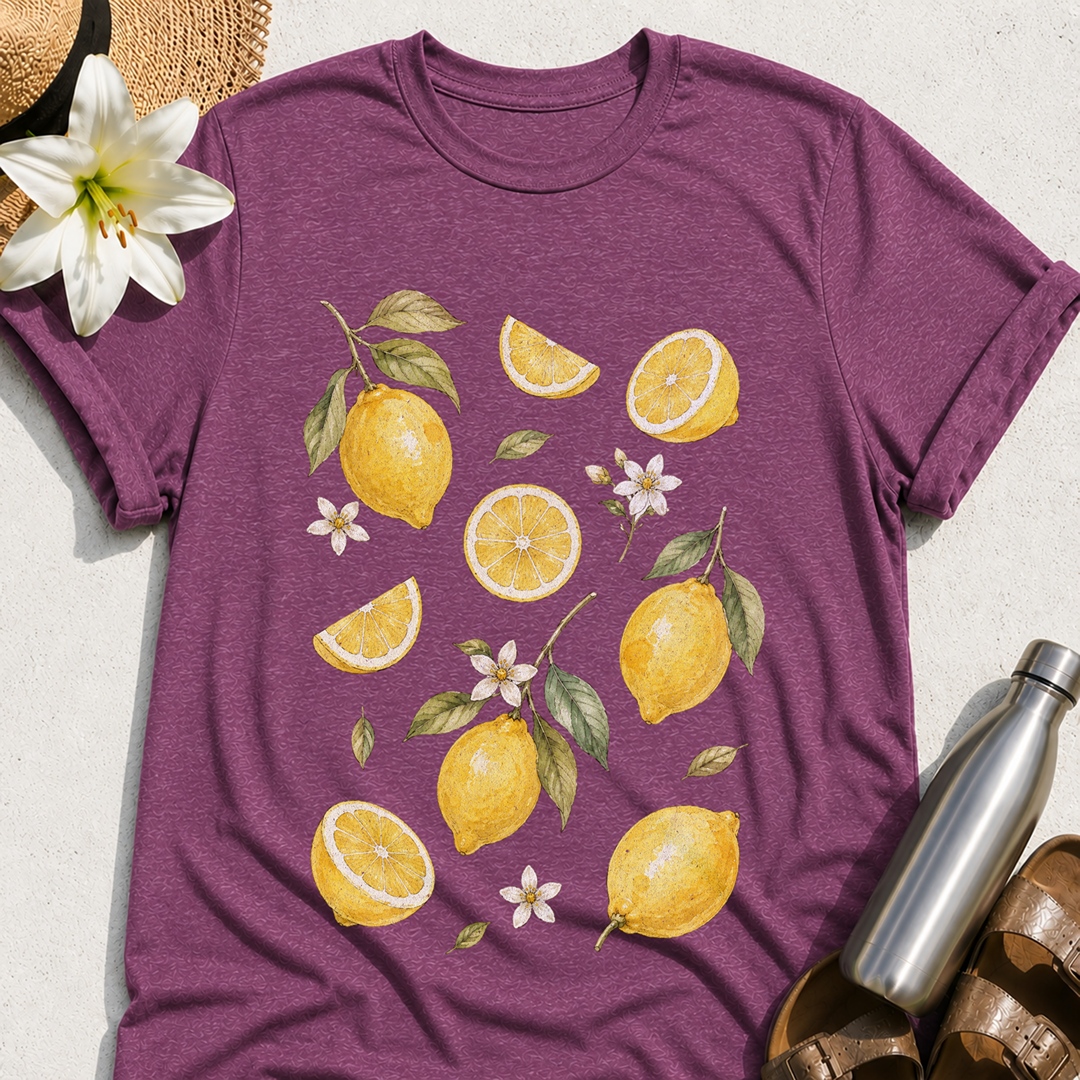 Lemon & Floral T-Shirt