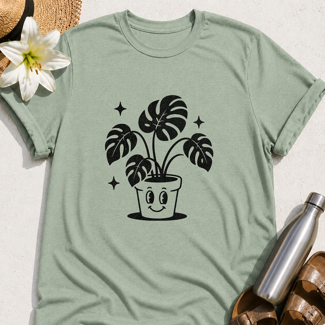 Retro Monstera T-Shirt
