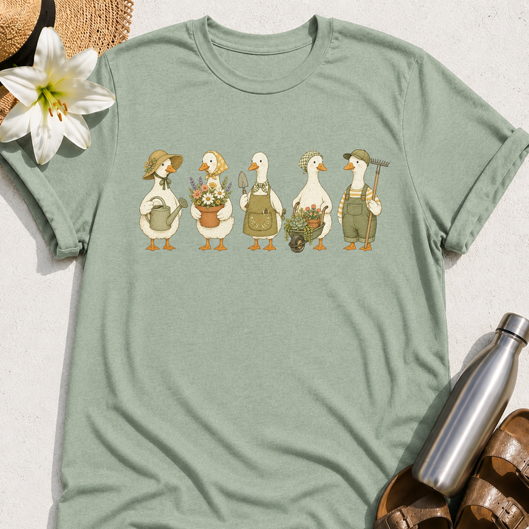 Garden Geese T-Shirt