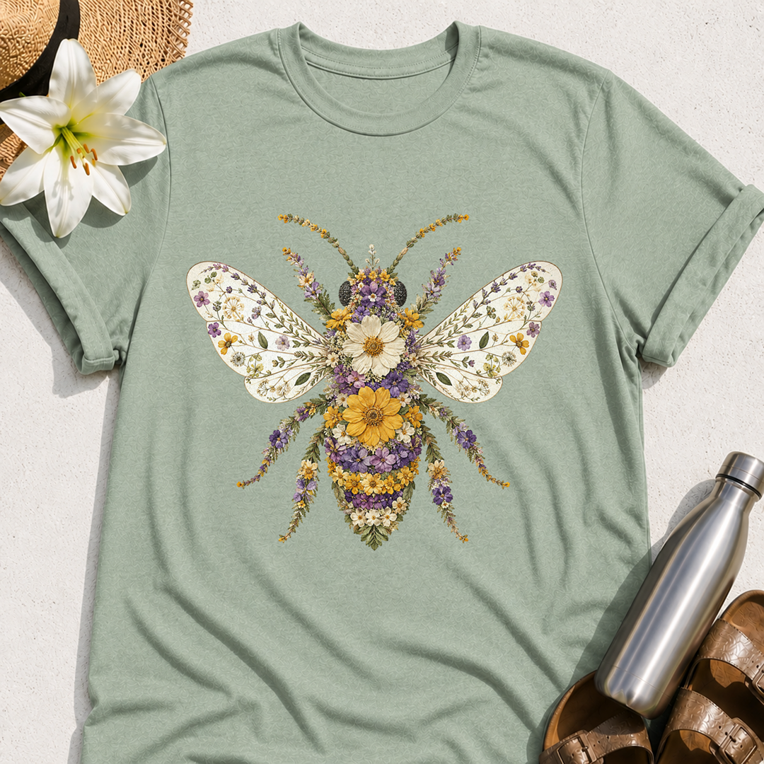 Floral Bee T-Shirt