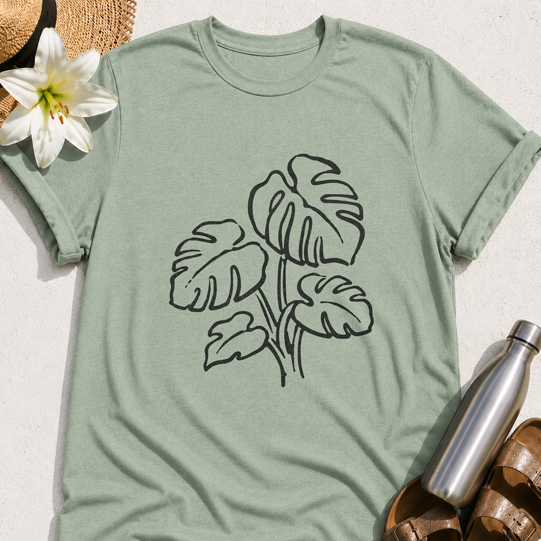 Monstera Plant T-Shirt