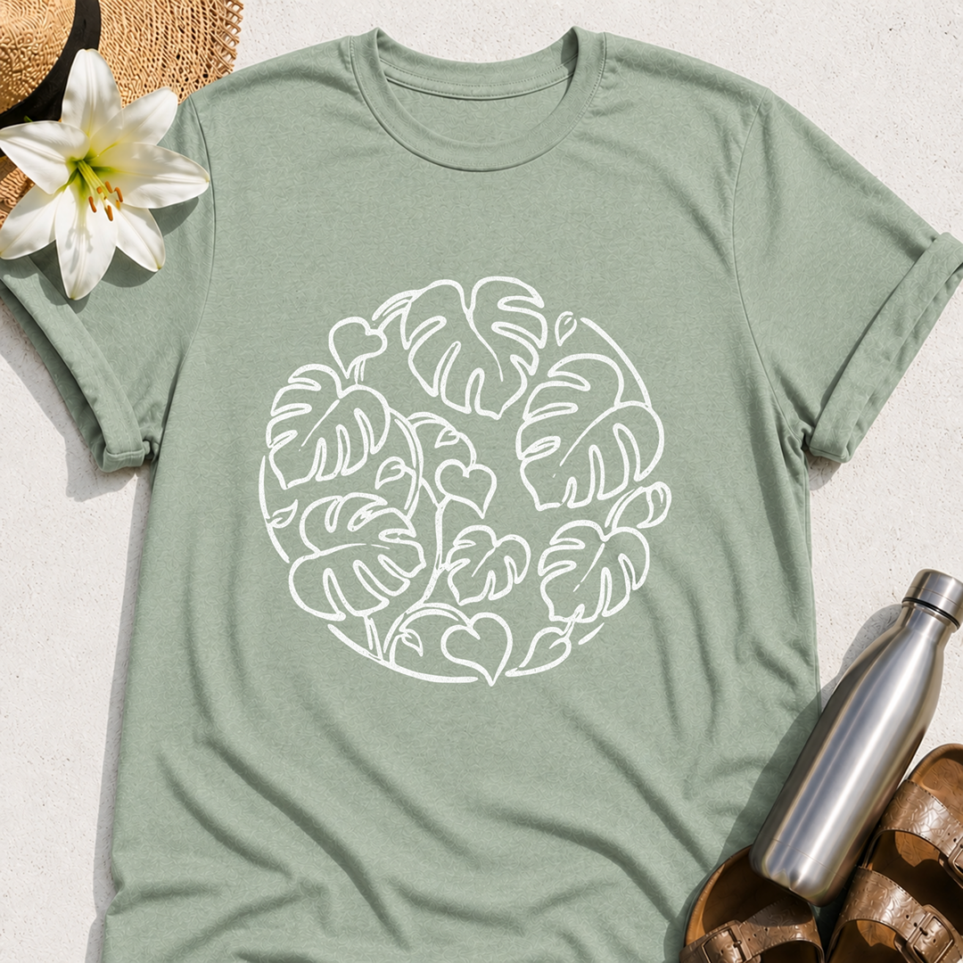 Monstera Circle T-Shirt