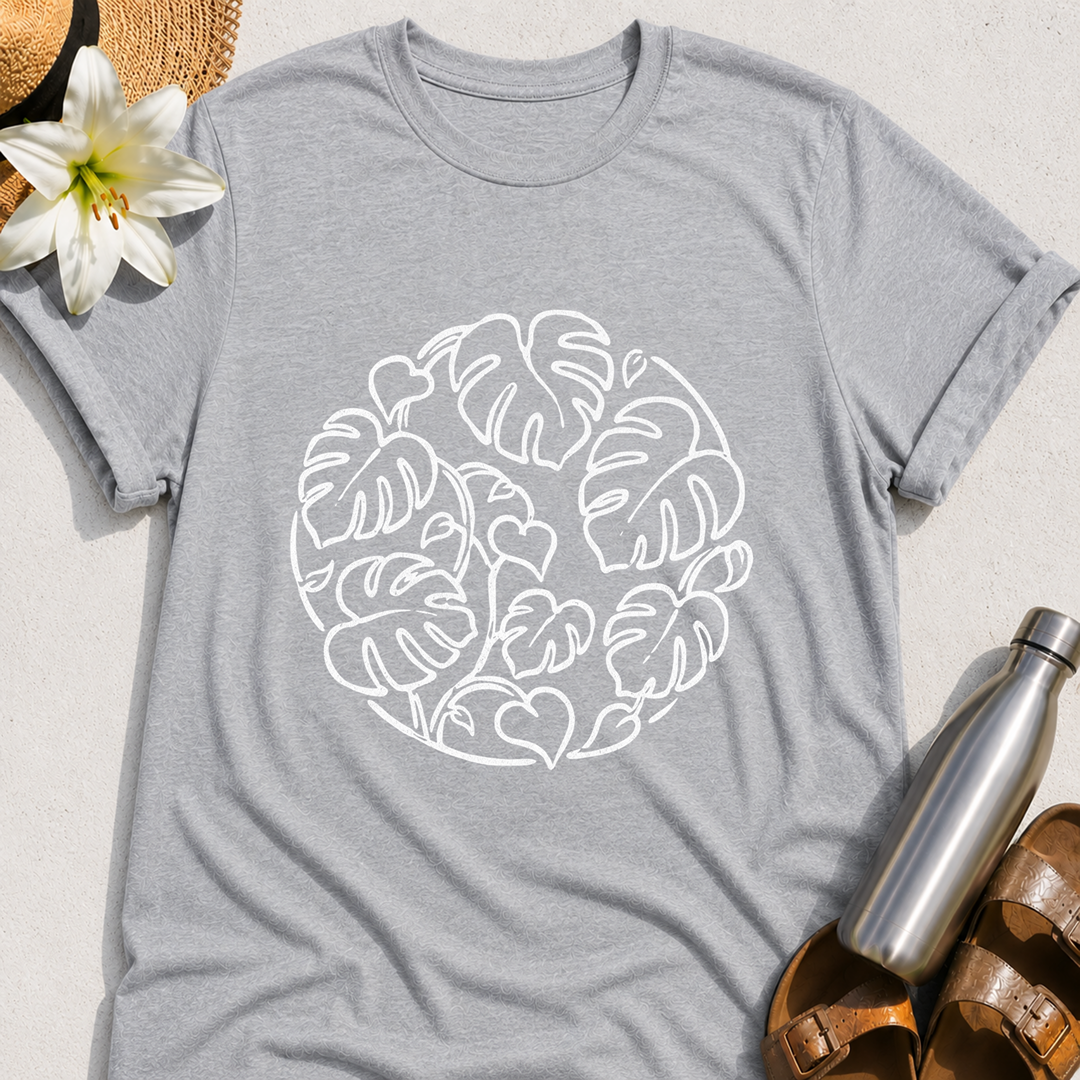Monstera Circle T-Shirt