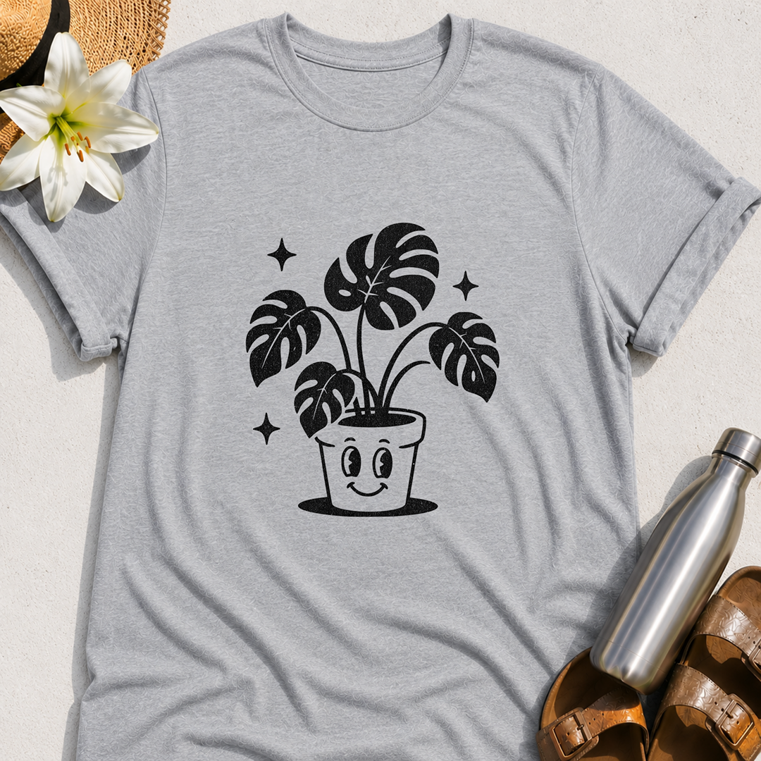 Retro Monstera T-Shirt