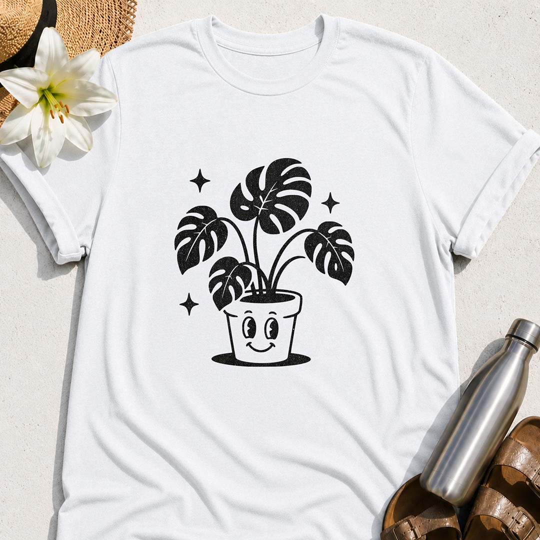 Retro Monstera T-Shirt